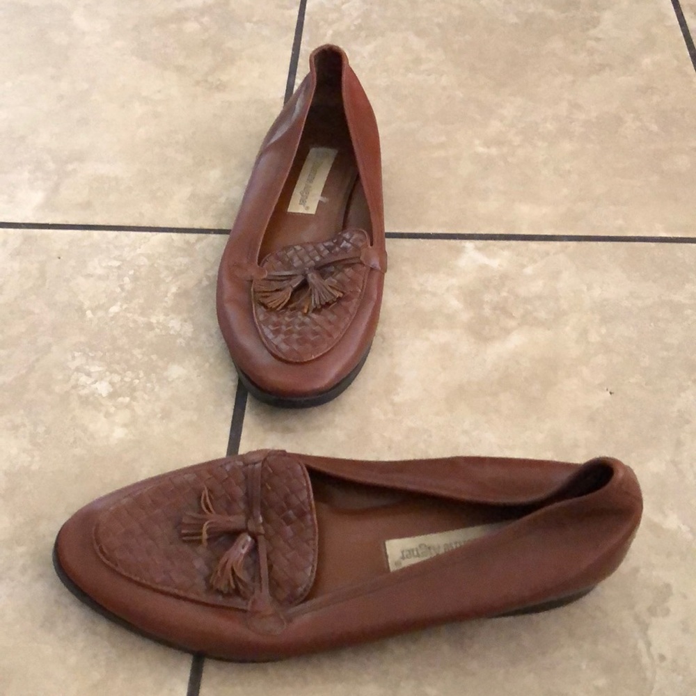 Slip on shoes from a thrift store